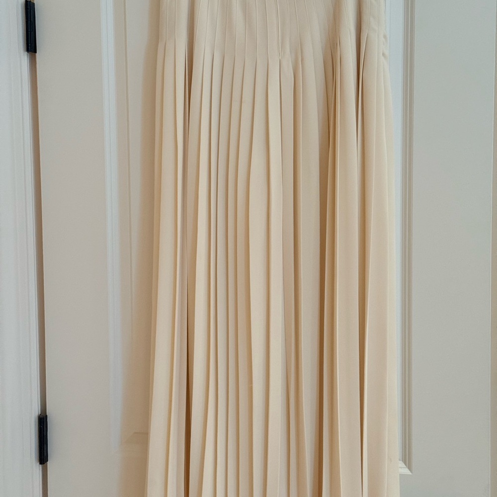 Ralph Lauren Cream Wide-Leg Pants